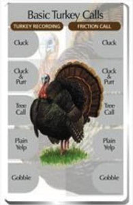 3a. Basic Turkey Calls Classic IdentiFlyer SongCard